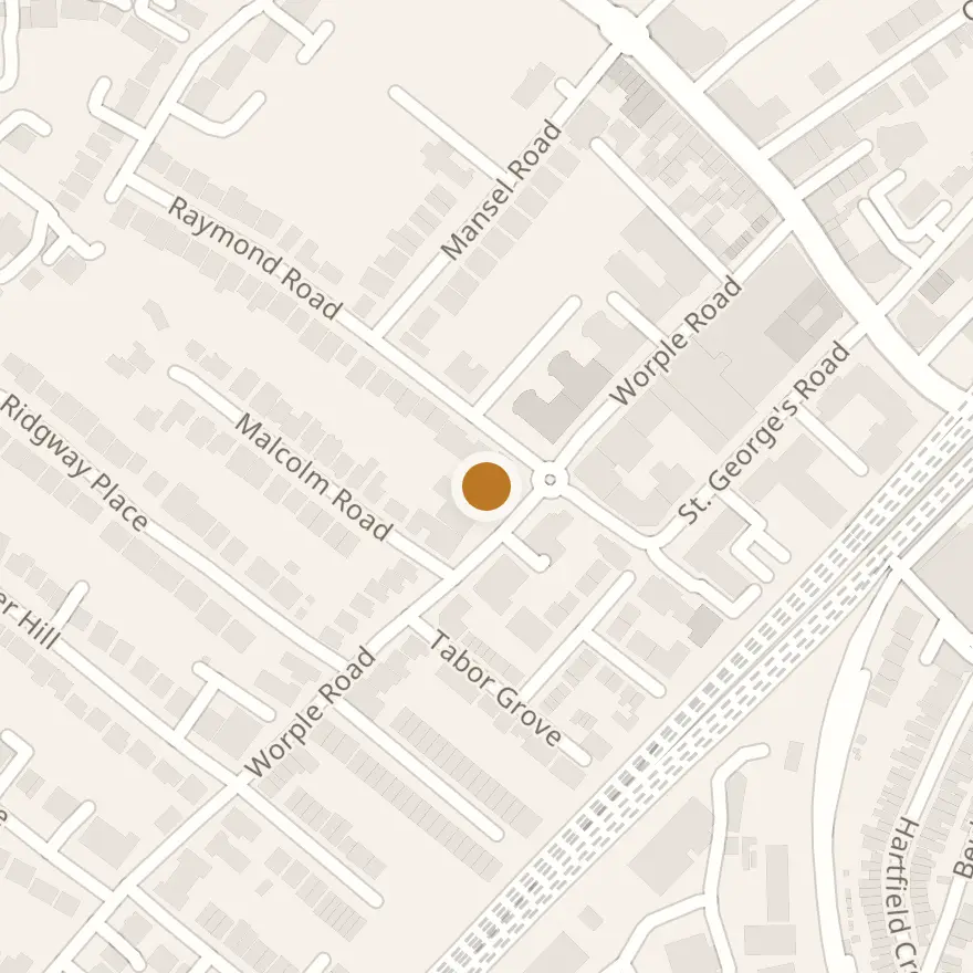 Open Hillside Church in Maps